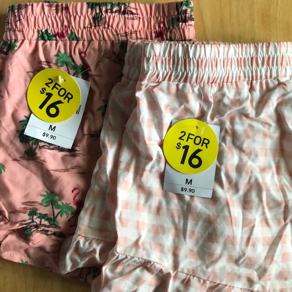 NWT TWO SHORTS 2/$15